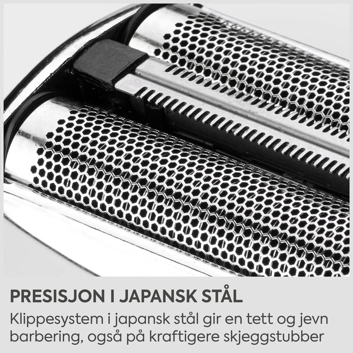 Super-X Metal Series Double Foil Shaver (Silver)